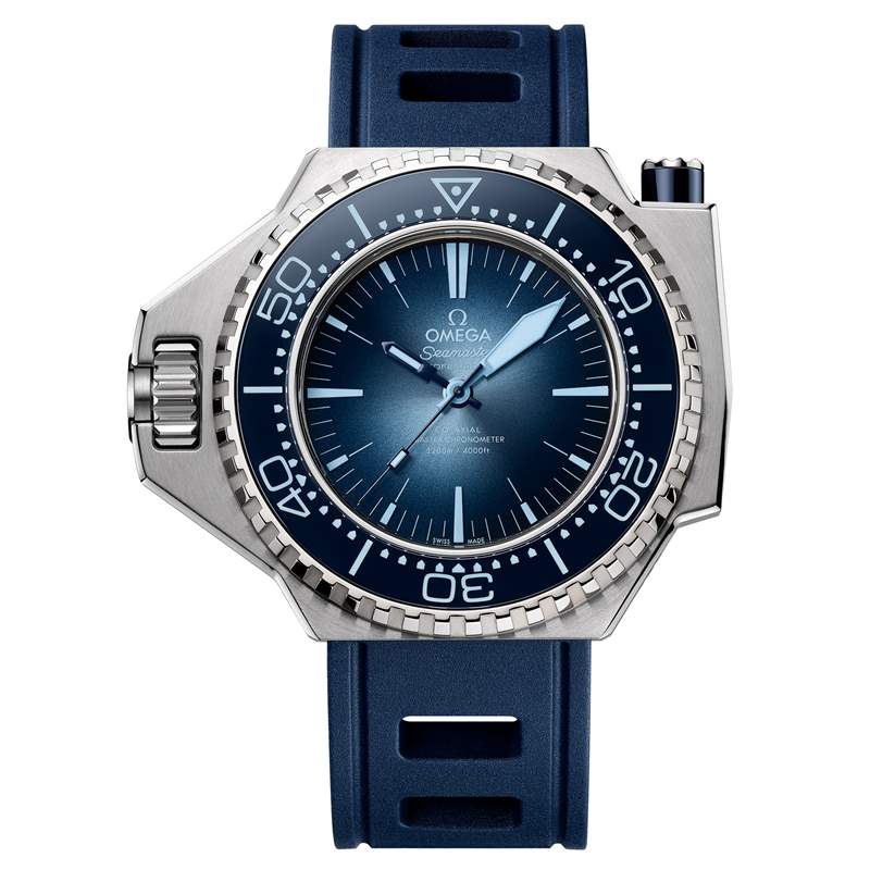 『新表』歐米茄推出8枚Seamaster 75th Anniversary Summer Blue海馬系列75周年腕表：藍(lán)色的變幻