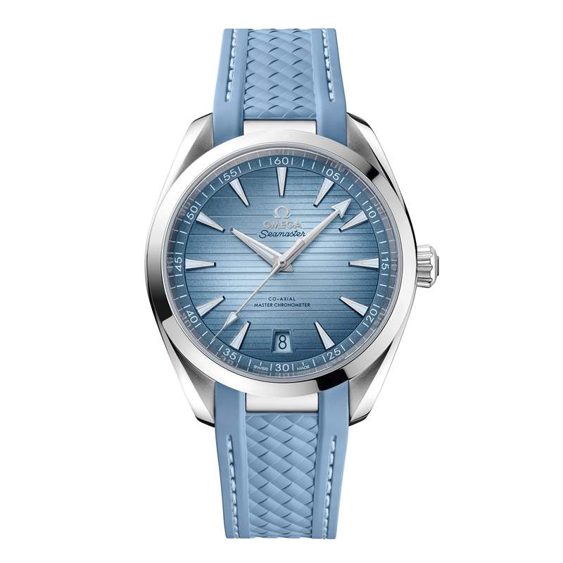 『新表』歐米茄推出8枚Seamaster 75th Anniversary Summer Blue海馬系列75周年腕表：藍(lán)色的變幻