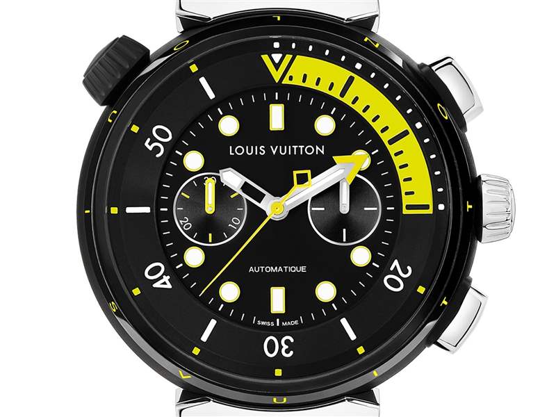 Louis Vuitton推出Tambour Street Diver Chronograph潛水計時碼表