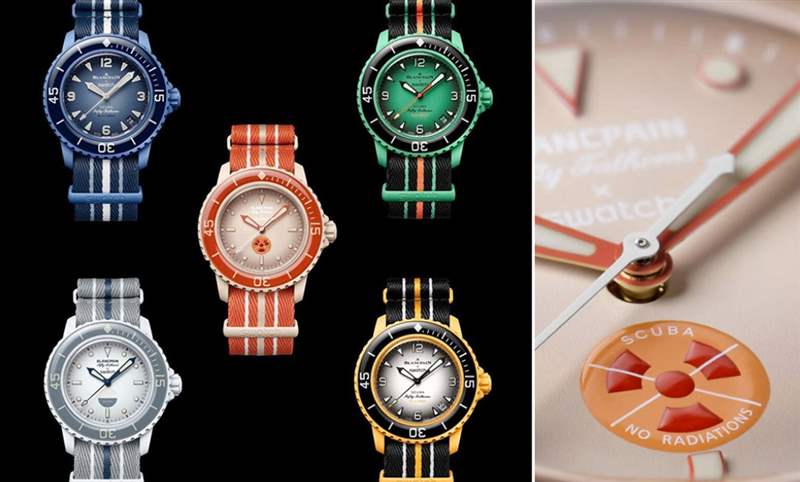 SWATCH - BLANCPAIN x SWATCH五款聯名表公開，這兩支最應該買！