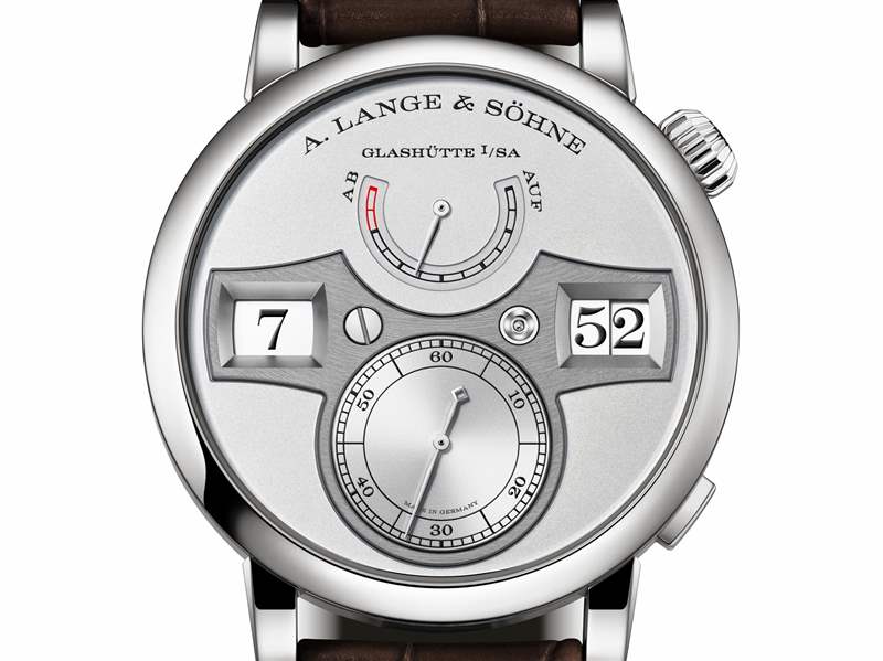 A. Lange & S?hne推出第二代Zeitwerk數(shù)字跳時腕表：動力存儲提升1倍，快速調(diào)校小時