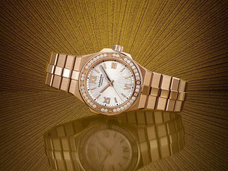 Chopard推出Alpine Eagle系列腕表新作：綠色表盤，33mm女士腕表