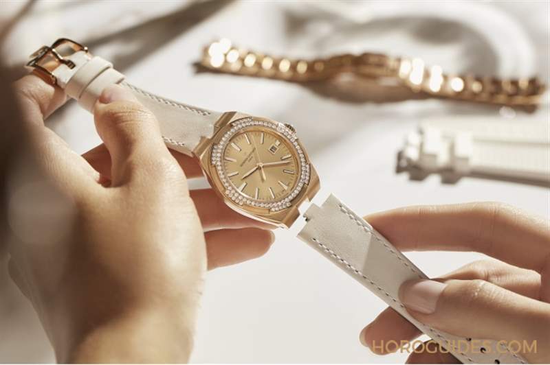 VACHERON CONSTANTIN - 璀璨暖金光彩熠熠｜VACHERON CONSTANTIN Overseas 35mm自動上鏈腕表