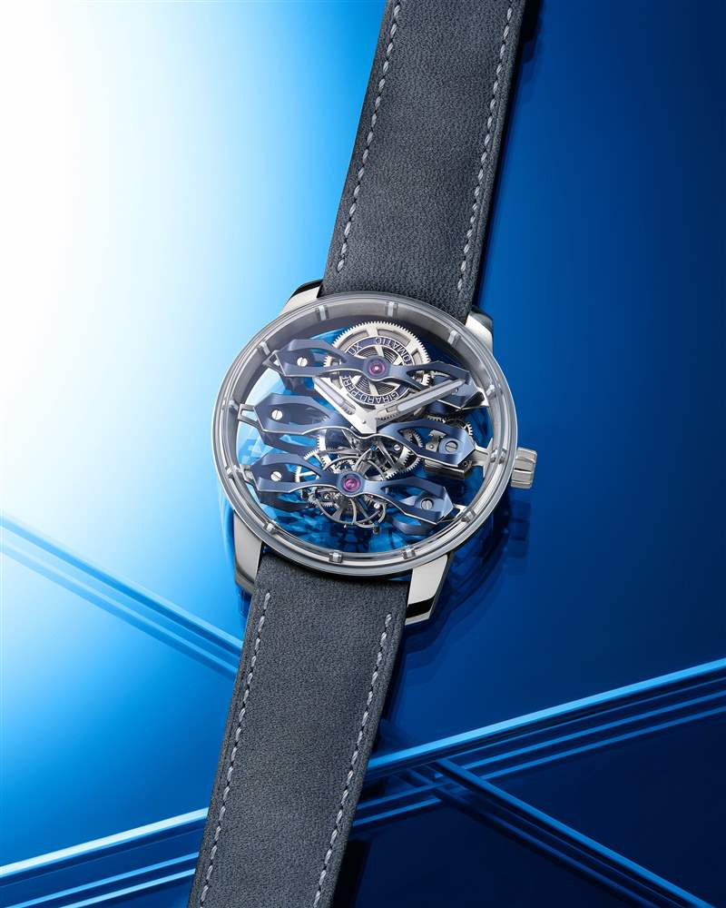 Bucherer推出3枚Bucherer Blue時計新作：Girard-Perregaux、H. Moser & Cie.和L’Epe?e合作版