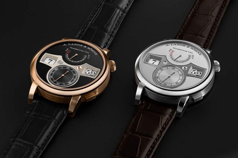 A. Lange & S?hne推出第二代Zeitwerk數(shù)字跳時腕表：動力存儲提升1倍，快速調(diào)校小時