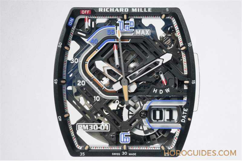 RICHARD MILLE - 超大日期與離合擺陀強(qiáng)勢(shì)結(jié)合|RICHARD MILLE RM 30-01離合擺陀自動(dòng)上鏈腕表