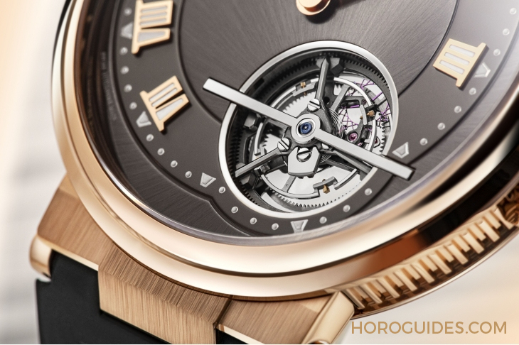 BREGUET - 寶璣Marine系列首款純粹陀飛輪登場｜BREGUET Marine Tourbillon 5577