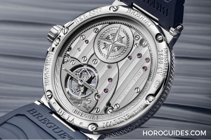 BREGUET - 寶璣Marine系列首款純粹陀飛輪登場｜BREGUET Marine Tourbillon 5577