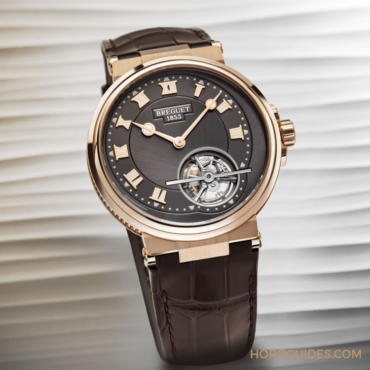 BREGUET - 寶璣Marine系列首款純粹陀飛輪登場｜BREGUET Marine Tourbillon 5577