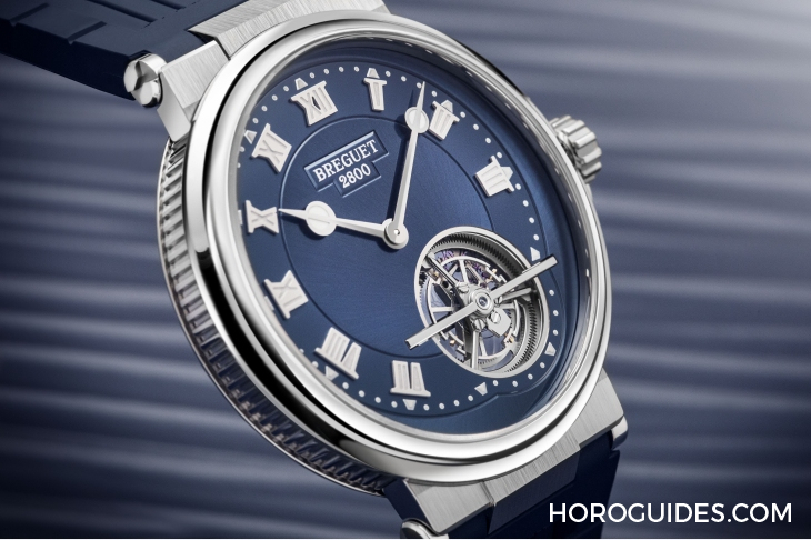 BREGUET - 寶璣Marine系列首款純粹陀飛輪登場｜BREGUET Marine Tourbillon 5577