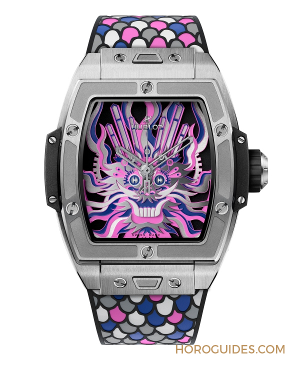 HUBLOT - 表上祥龍剪影｜HUBLOT融合剪紙藝術創(chuàng)Spirit of Big Bang鈦金龍表