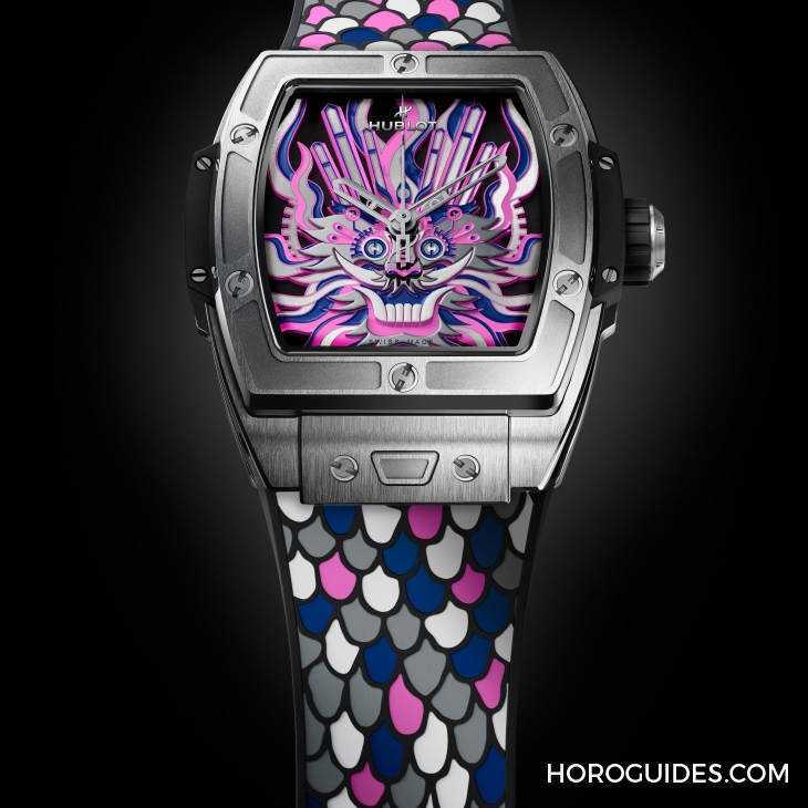 HUBLOT - 表上祥龍剪影｜HUBLOT融合剪紙藝術創(chuàng)Spirit of Big Bang鈦金龍表