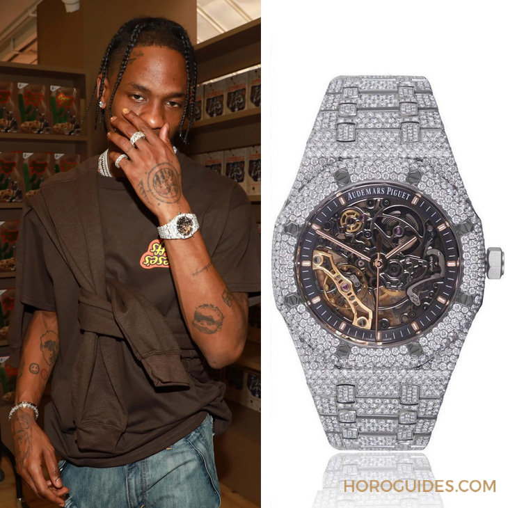 AUDEMARS PIGUET - 【名人表盒】盤點潮流風向王Travis Scott戴些什么表