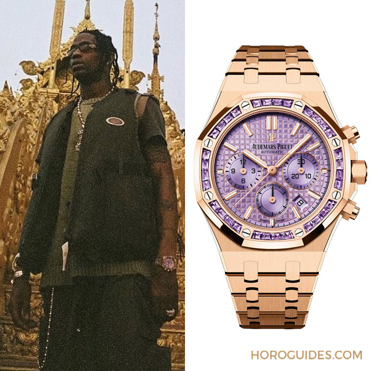 AUDEMARS PIGUET - 【名人表盒】盤點潮流風向王Travis Scott戴些什么表