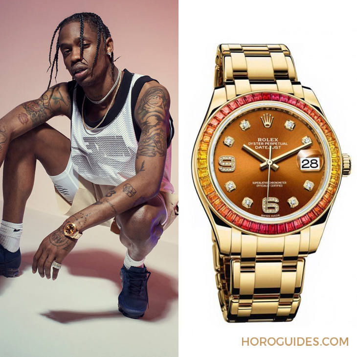 AUDEMARS PIGUET - 【名人表盒】盤點潮流風向王Travis Scott戴些什么表