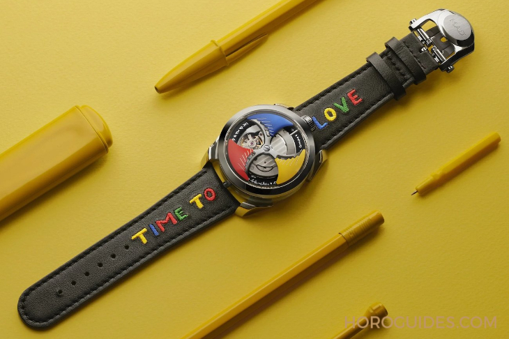 MB&F - MB&F與Jean-Charles de Castelbajac共創(chuàng)限量版腕表：MAD1 "Time to Love"