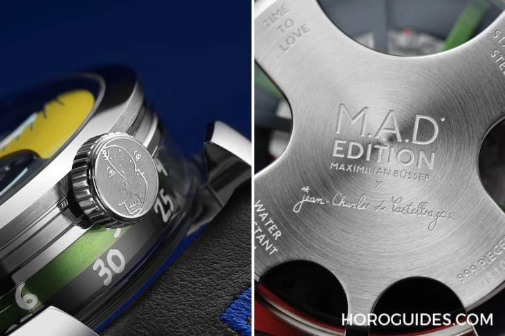 MB&F - MB&F與Jean-Charles de Castelbajac共創(chuàng)限量版腕表：MAD1 "Time to Love"