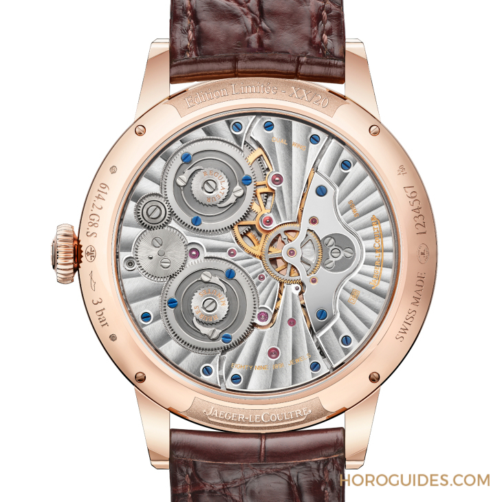 JAEGER-LECOULTRE - 首款三軸陀飛輪配新機芯｜JAEGER-LECOULTRE Duometre Heliotourbillon Perpetual