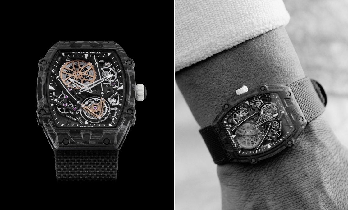 RICHARD MILLE - LIMITED EDITION - RM27-05 - 超輕11.5g表殼、網球名將輕量合作款終章！ RM 27-05 Rafael Nadal飛行陀飛輪腕表登場