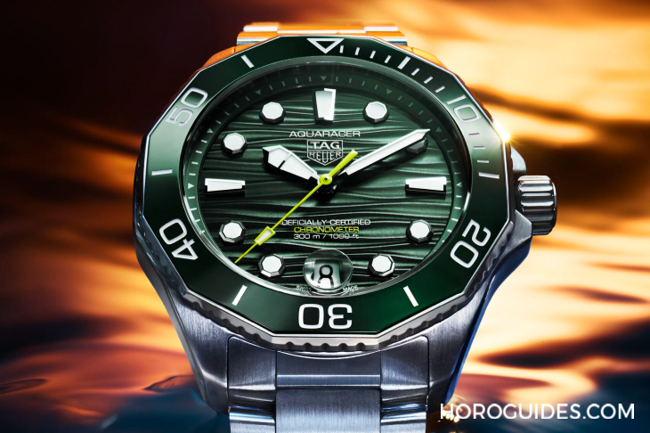 TAG HEUER - 潛水猛將升級(jí)！ TAG HEUER推出全新Aquaracer Professional 300日期腕表與GMT腕表