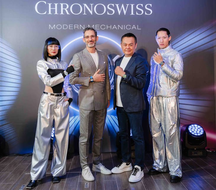 瑞寶CHRONOSWISS 2024新品亞洲巡展首站：臺(tái)灣見(jiàn)證年度話題大作