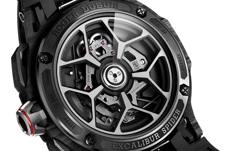 羅杰杜彼Excalibur Spider Flyback Chronograph：藍(lán)寶堅(jiān)尼極速綠的腕上風(fēng)暴